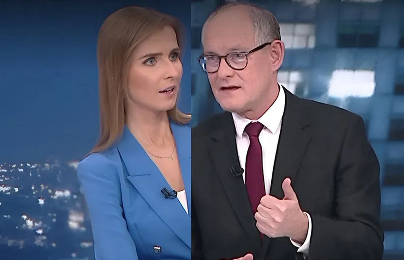 Cięta riposta byłego prezesa TVP. Dziennikarka TVP Info aż zaniemówiła