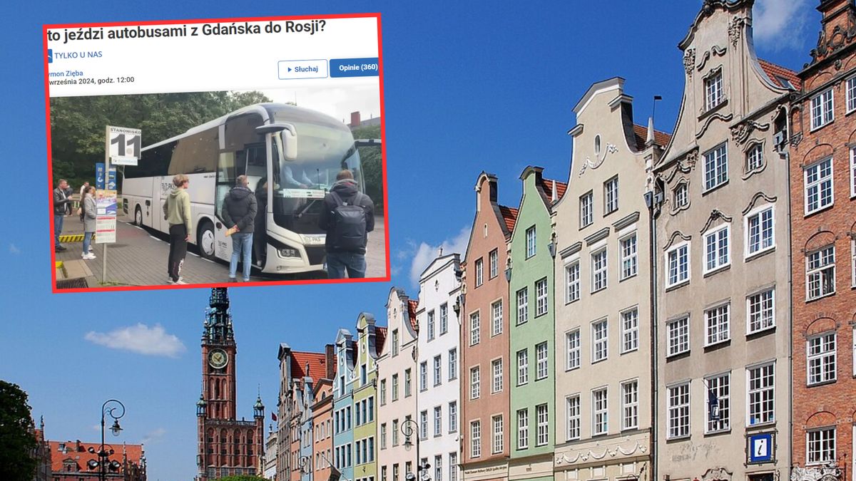 Autokary do Rosji kursują z Gdańska