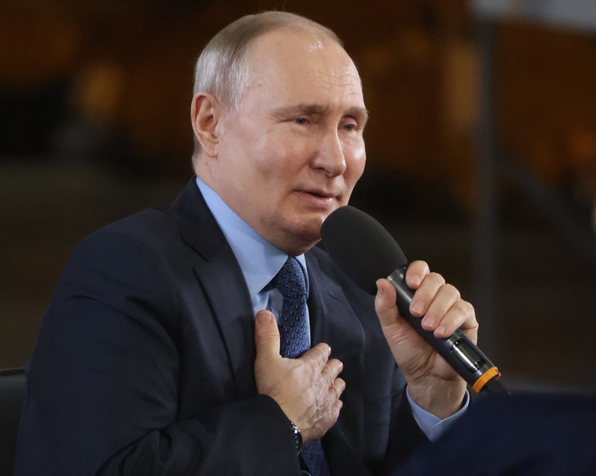 Władimir Putin znowu mówił o geopolityce