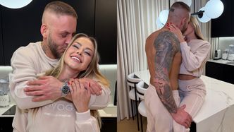 Ola Ciupa obściskuje się z nowym ukochanym na blacie kuchennym. Urocza para? (ZDJĘCIA)