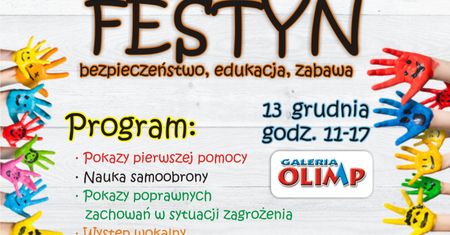 Festyn "Bez przemocy – bezpieczeństwo, edukacja, zabawa"