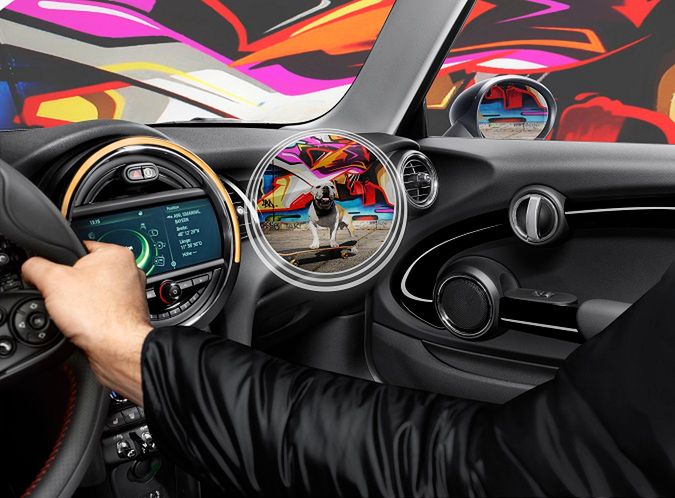 Mini Augmented Vision: samochód z własnym Google Glass. Kierowca z goglami rozszerzonej rzeczywistości 4