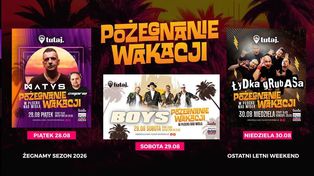 Płock pożegna wakacje nad Wisłą. Trzy dni koncertów w Przystani Towarzyskiej