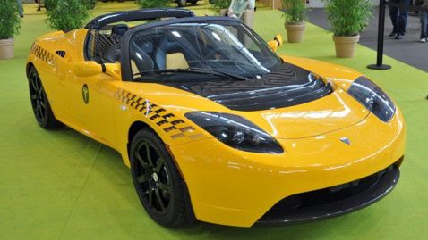 Tesla-Taxi