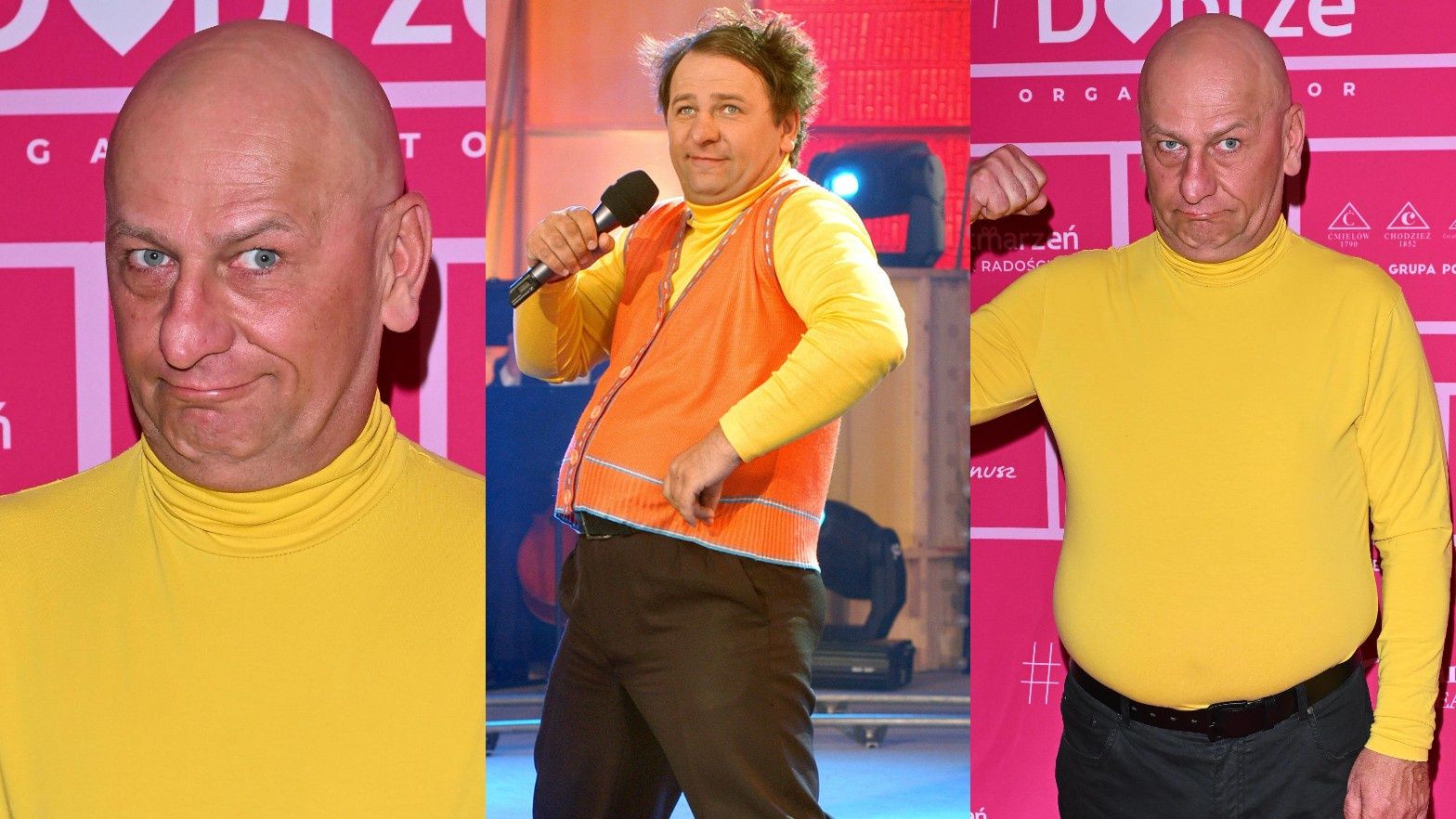 Grzegorz Halama na wydarzeniu Wieczór Dobrych Mocy 