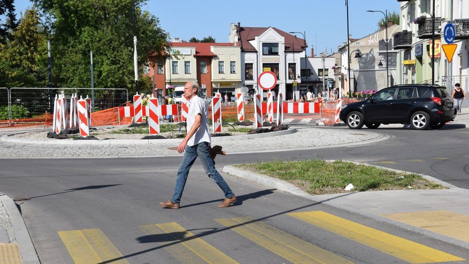 Rondo na placu Wolności w Zduńskiej Woli będzie zamknięte 27 sierpnia