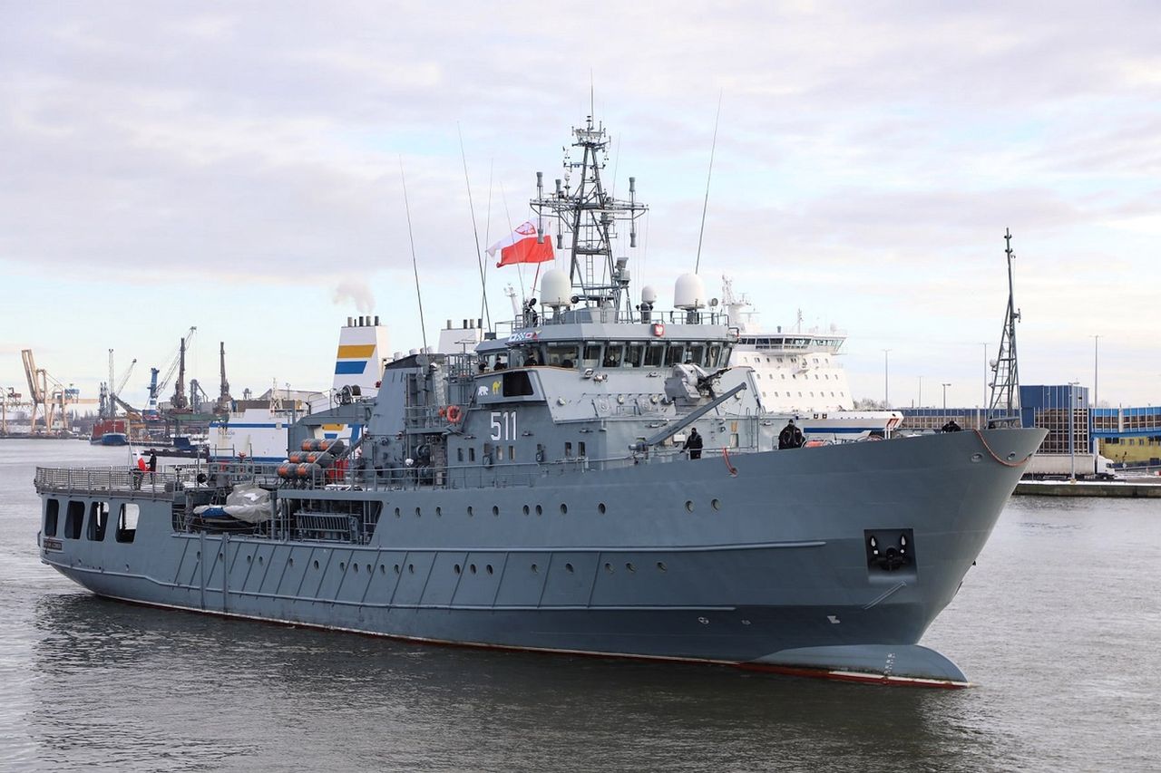 ORP "Kontradmirał Xawery Czernicki" wraca do służby