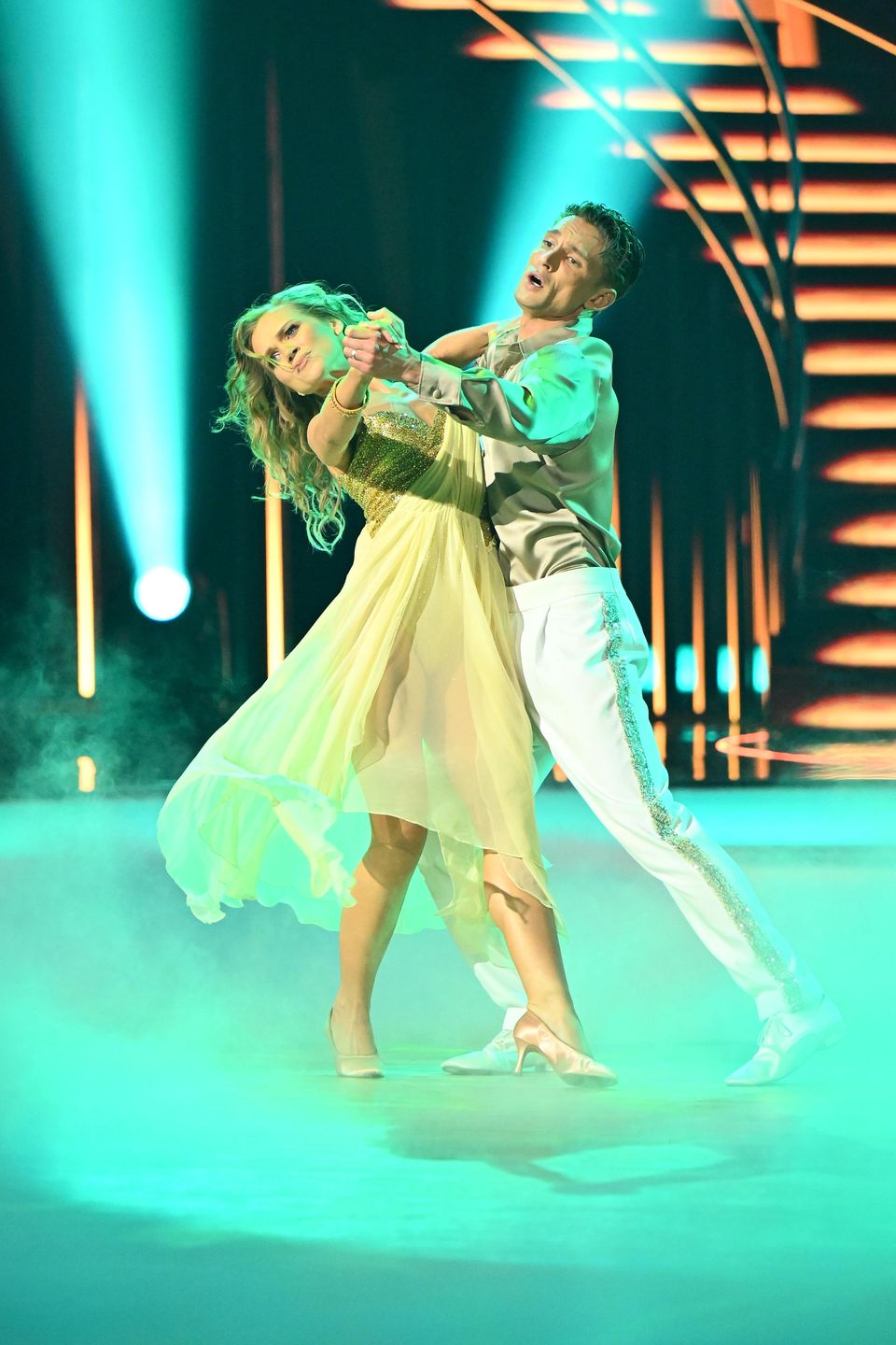 Filip Gurłacz i Agnieszka Kaczorowska