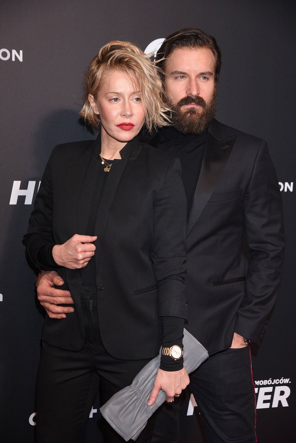 Katarzyna Warnke i Piotr Stramowski