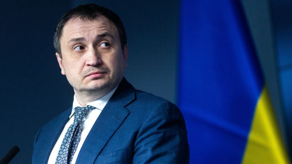 Briefing ministr�w rolnictwa Polski i Ukrainy
03.03.2023 Warszawa Wspolna konferencja ministrow rolnictwa Polski i Ukrainy 
fot. Andrzej Iwanczuk/REPORTER
n/z:  minister polityki rolnej i zywnosci Ukrainy Mykola Solski
Andrzej Iwanczuk/REPORTER