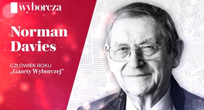 Norman Davies Człowiekiem Roku 2025 “Gazety Wyborczej”