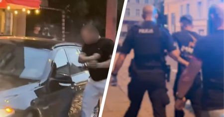 Rajd pijanego Mołdawianina po Słupsku. Wyciągnęli go z samochodu
