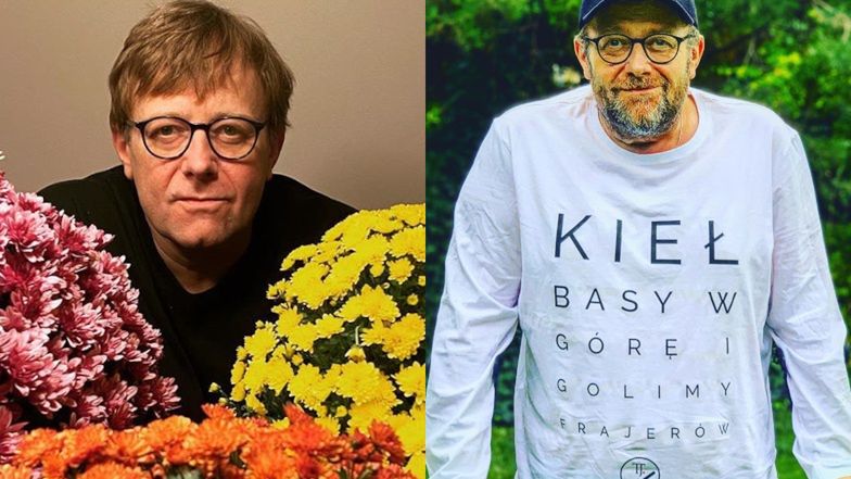 Olaf Lubaszenko wspiera polskich sprzedawców kwiatów