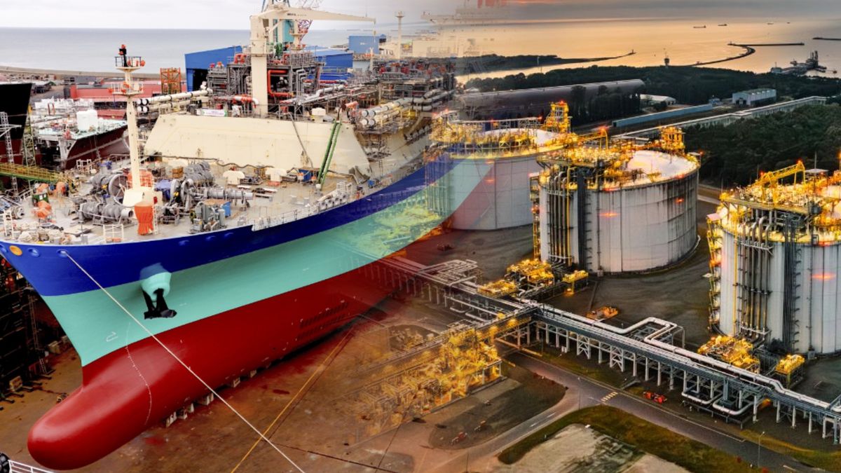Port LNG w Świnoujściu. Wodowanie jednostki FSRU