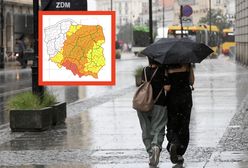 Alarmy IMGW. Przez Polskę przetoczą się nawałnice i ulewy