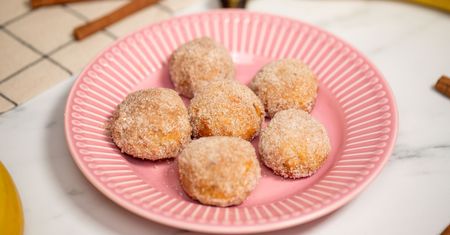 Proste pączki z dwóch składników z airfryera. Lepszych nie jadłam