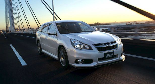 Subaru Legacy tS – muśnięte przez STI