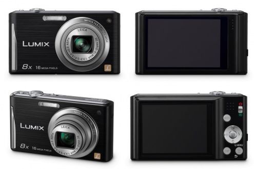 Dotykowy ekran i obiektyw Leica DC w aparatach Panasonic Lumix FS37 i FS35