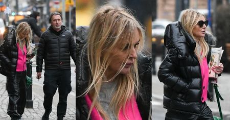 Monika Olejnik z torebką za 16 tysięcy podbija Warszawę w skórzanych bojówkach (ZDJĘCIA)