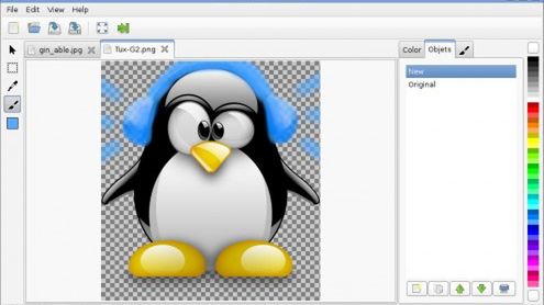Linuksowy Paint czyli Nathive 0.813 wydany 1