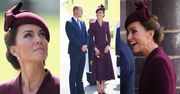 Elegancka Kate Middleton czci pamięć królowej Elżbiety II w pierwszą rocznicę śmierci monarchini (ZDJĘCIA)