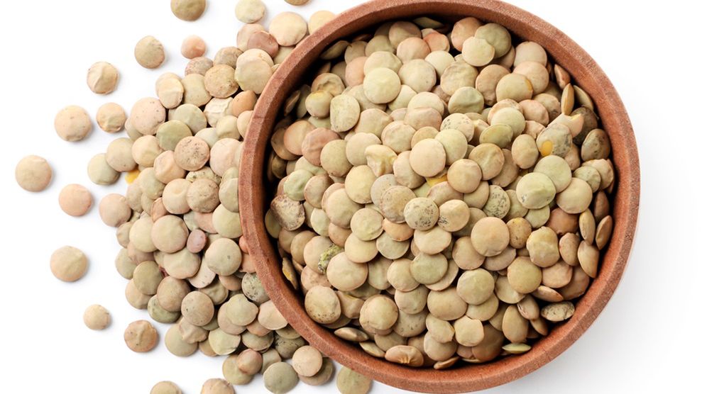Soczewica zawiera duże ilości białka i żelaza, dzięki czemu z powodzeniem może zastępować mięso