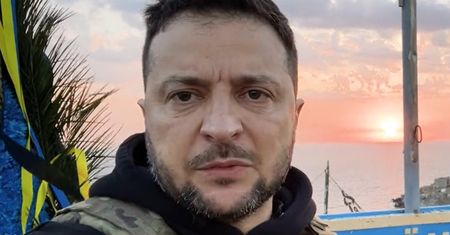 Symboliczna wizyta Zełenskiego. Udał się tam o świcie