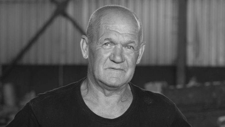 Nie żyje Kazio z Descha, bohater programu "Złomowisko PL"