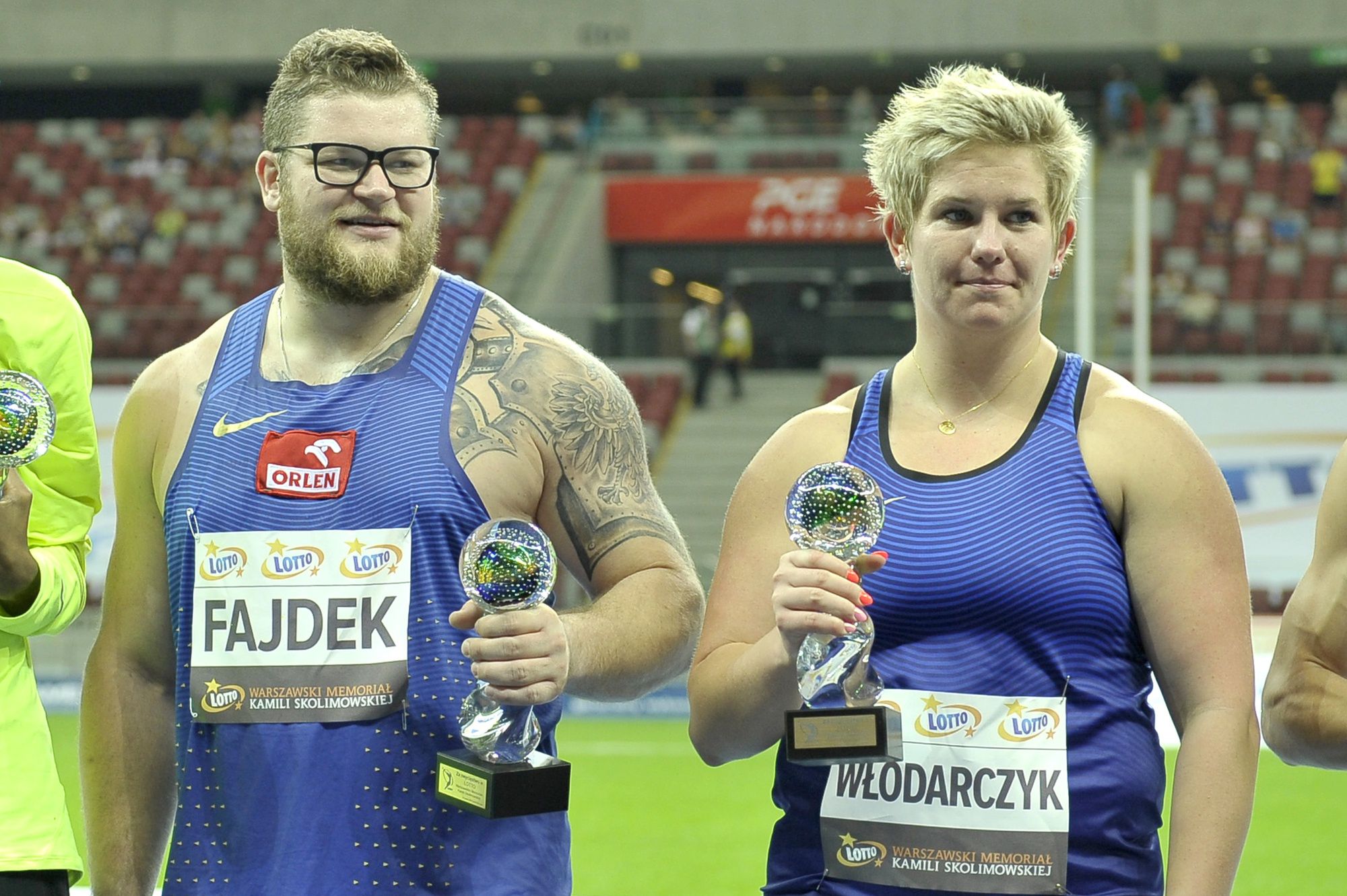 Paweł Fajdek i Anita Włodarczyk