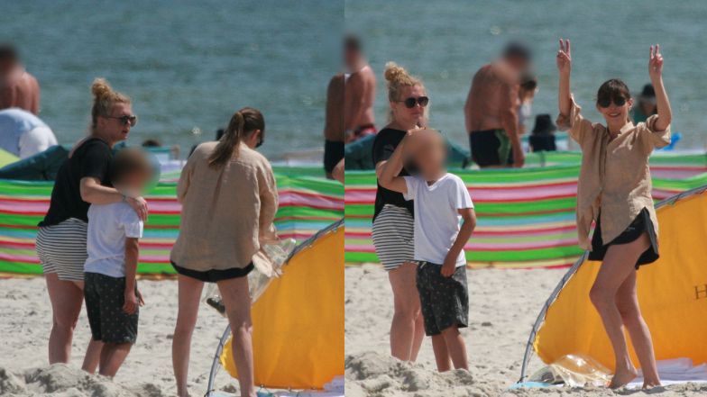 Dygant i Widawska wypoczywają w Juracie