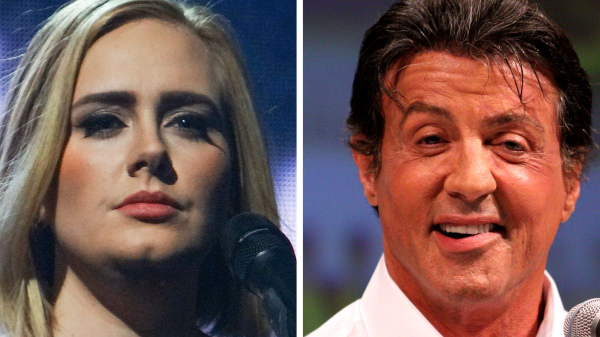 Tę potyczkę ze Stallone wygrała Adele