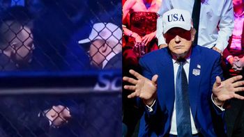 Karol Nawrocki rozmawiał z Donaldem Trumpem podczas gali MMA z okazji urodzin prezydenta USA. Konwersacja trwała... 80 SEKUND