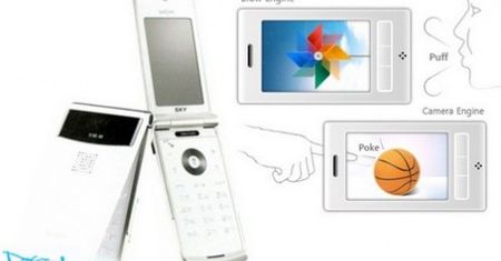 Pantech SKY Wind z dmuchanym interfejsem