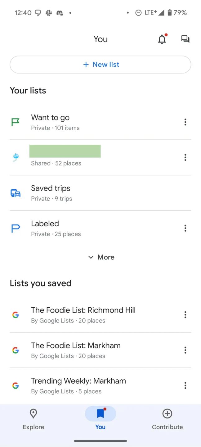 Uproszony pasek w Google Maps