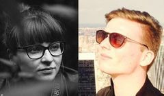 Katarzyna Radziszewskaja i Piotr Kornobis w domu produkcyjnym F25