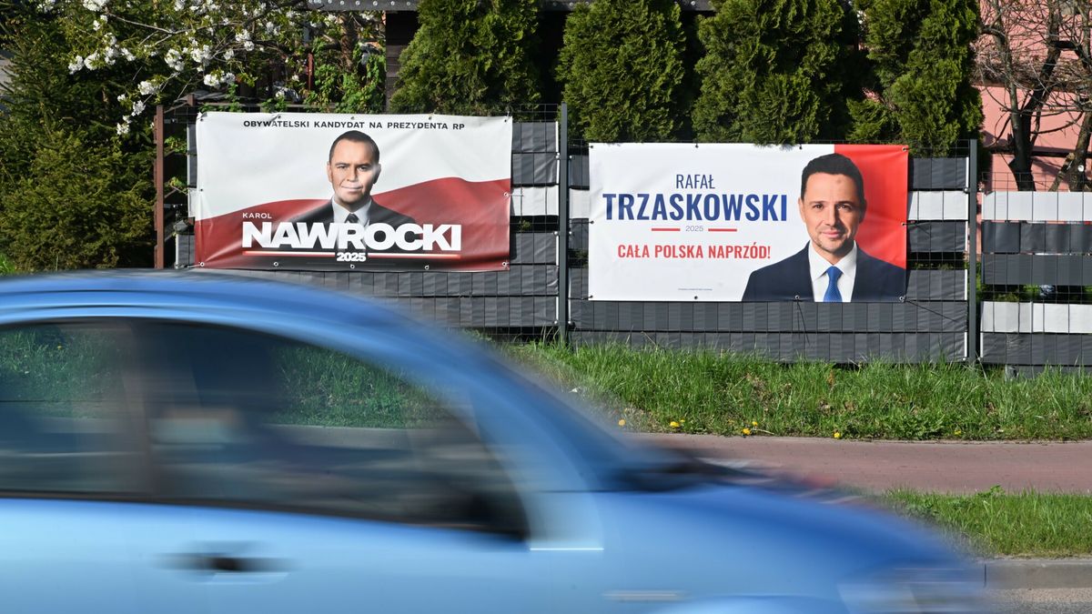 Plakaty wyborcze 2025
20.04.2025 Gdansk Kampania wyborcza prezydencka 2025 plakaty wyborcze Fot. Wojciech Strozyk/REPORTER N/z: plakat Rafal Trzaskowski Karol Nawrocki
Wojciech Strozyk/REPORTER