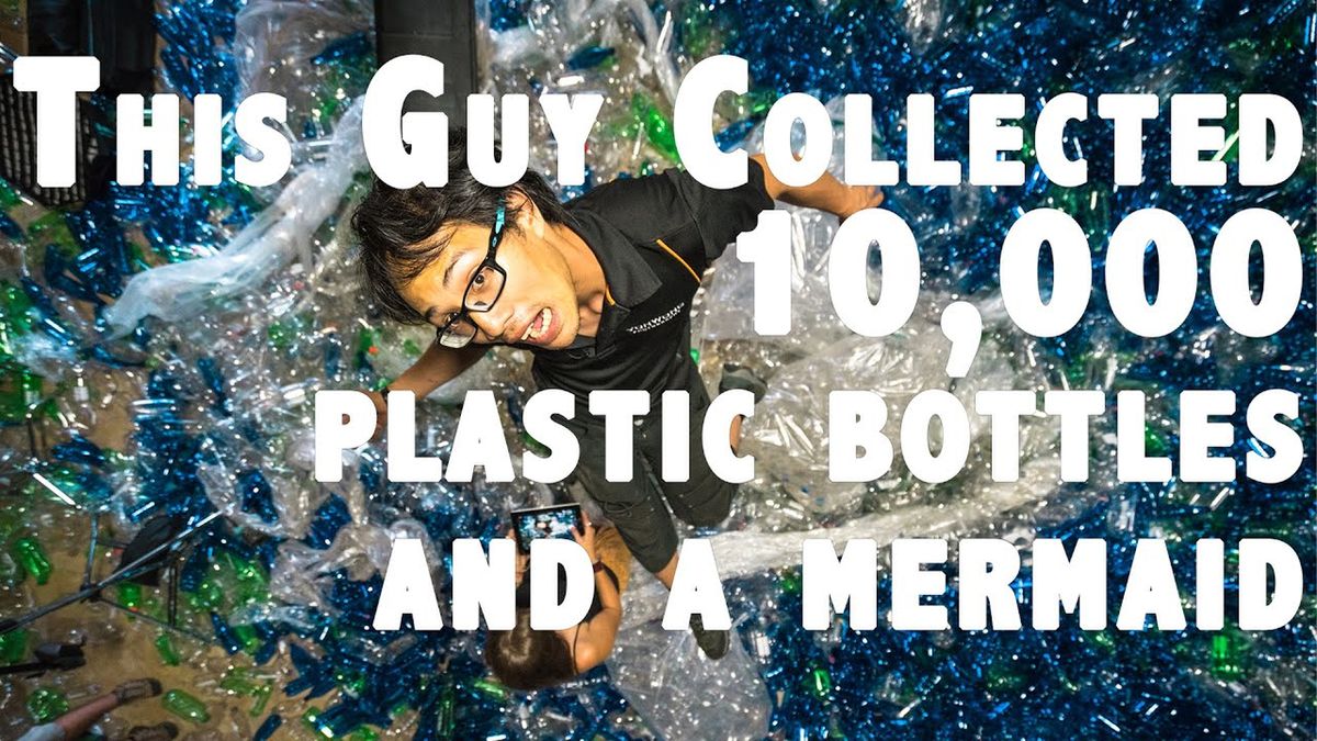 Zbieranie 10 tys. plastikowych butelek, czyli nietypowa sejsa Benjamina Von Wonga 1