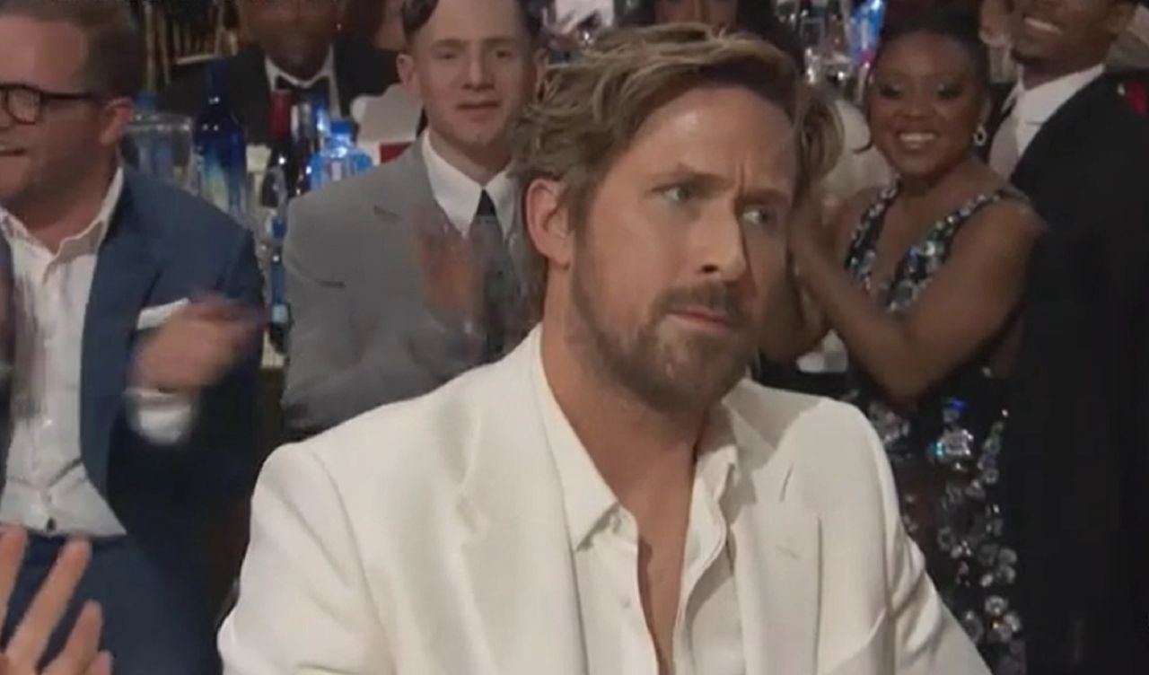 Ryan Gosling's surprise reaction steals the show at Critics' Choice Awards 2024