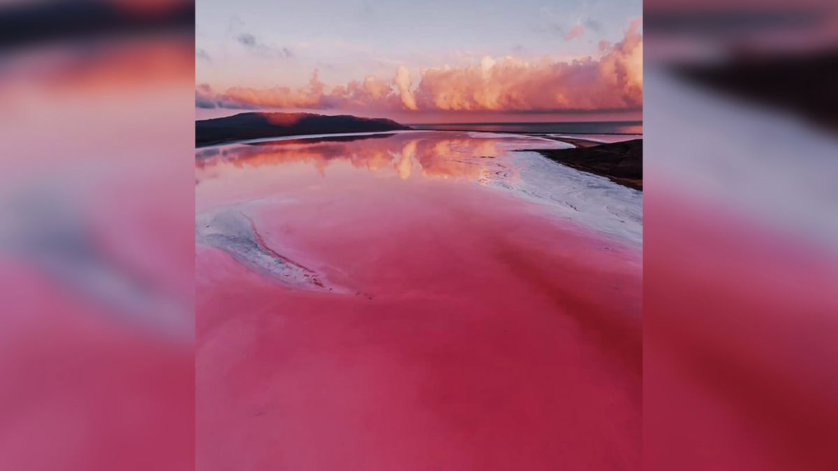 Różowa laguna w Australii wygląda jak ze snu. Aż nie chce się wierzyć, że istnieje 1