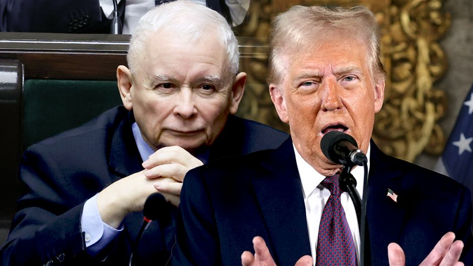 Jarosław Kaczyński liczy na Donalda Trumpa 