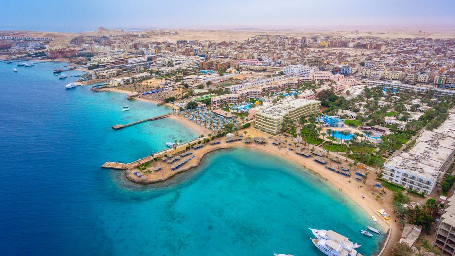 Hurghada przyciąga turystów z całego świata