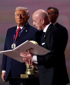 FIFA nagrodziła Donalda Trumpa. Prezydent USA dostał nagrodę pokoju