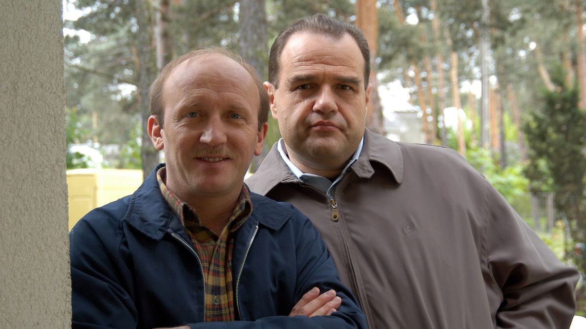 Artur Barciś i Cezary Żak