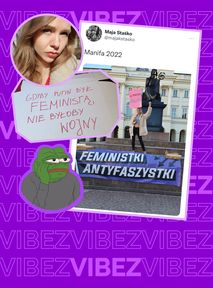 "Gdyby Putin był feministą...". Maja Staśko uważa, że FEMINIZM rozwiązuje wojny