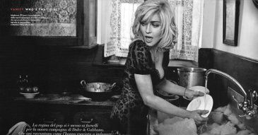 Madonna jako... "kura domowa"!