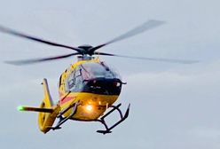 Dąbrówka. Dziecko wypadło z okna. Na miejscu lądował śmigłowiec ratunkowy