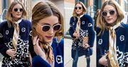 #TRENDY: Olivia Palermo w futrze w kwiatki