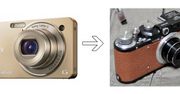 Sony DSC-WX1 w korpusie starej Leiki