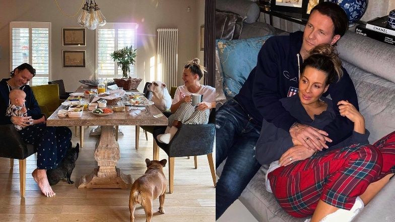 Małgorzata Rozenek spożywa śniadanie w gronie najbliższych