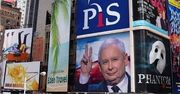 Plakat PiS w centrum Nowego Jorku? "Widok marzenie"